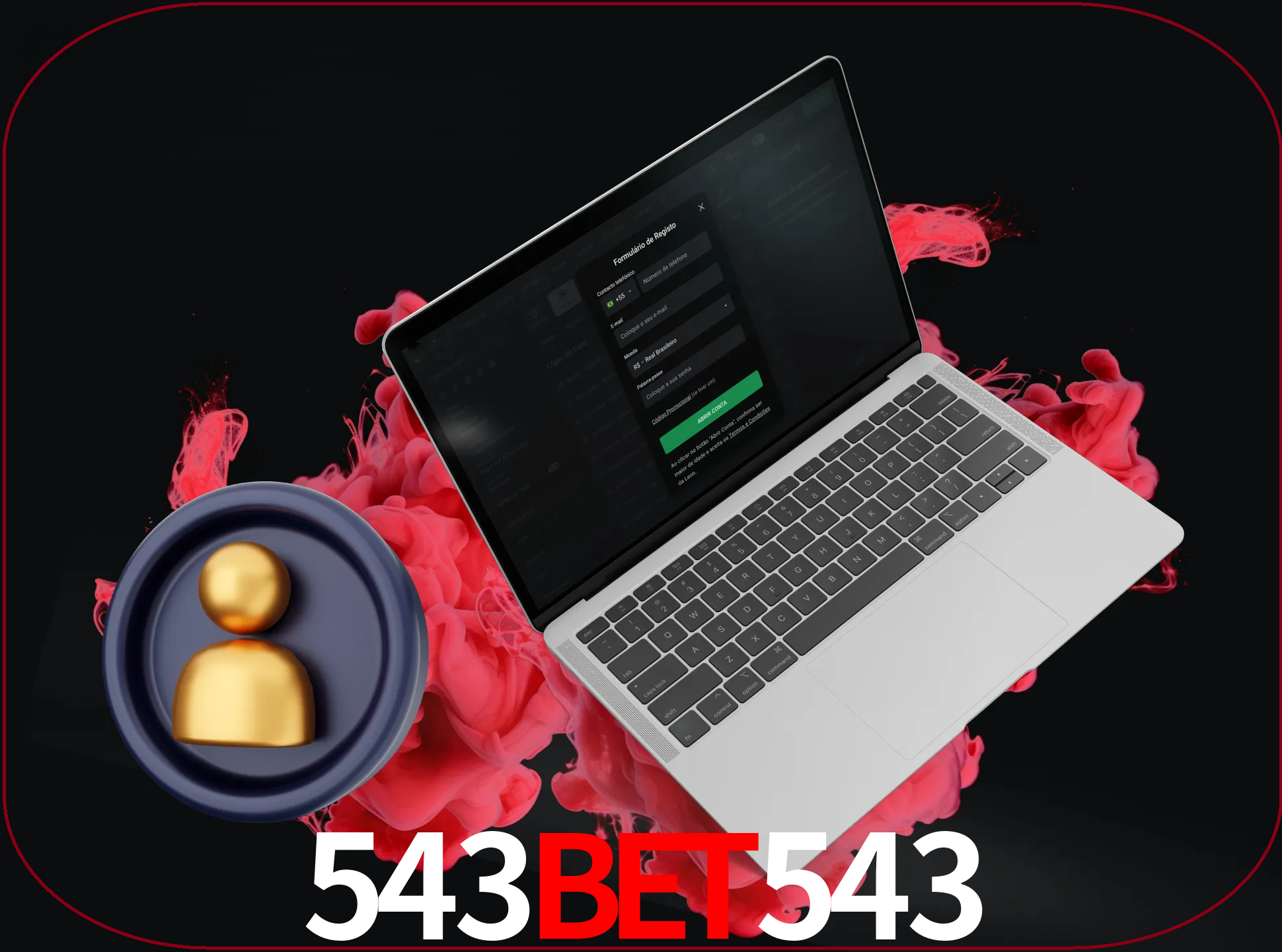 No cabeçalho do site 543BET543, clique no botão que o levará a um formulário especial onde terá de introduzir as suas informações actuais.